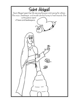 Catholic saint coloring pages book huge set of saints patron saints for kids