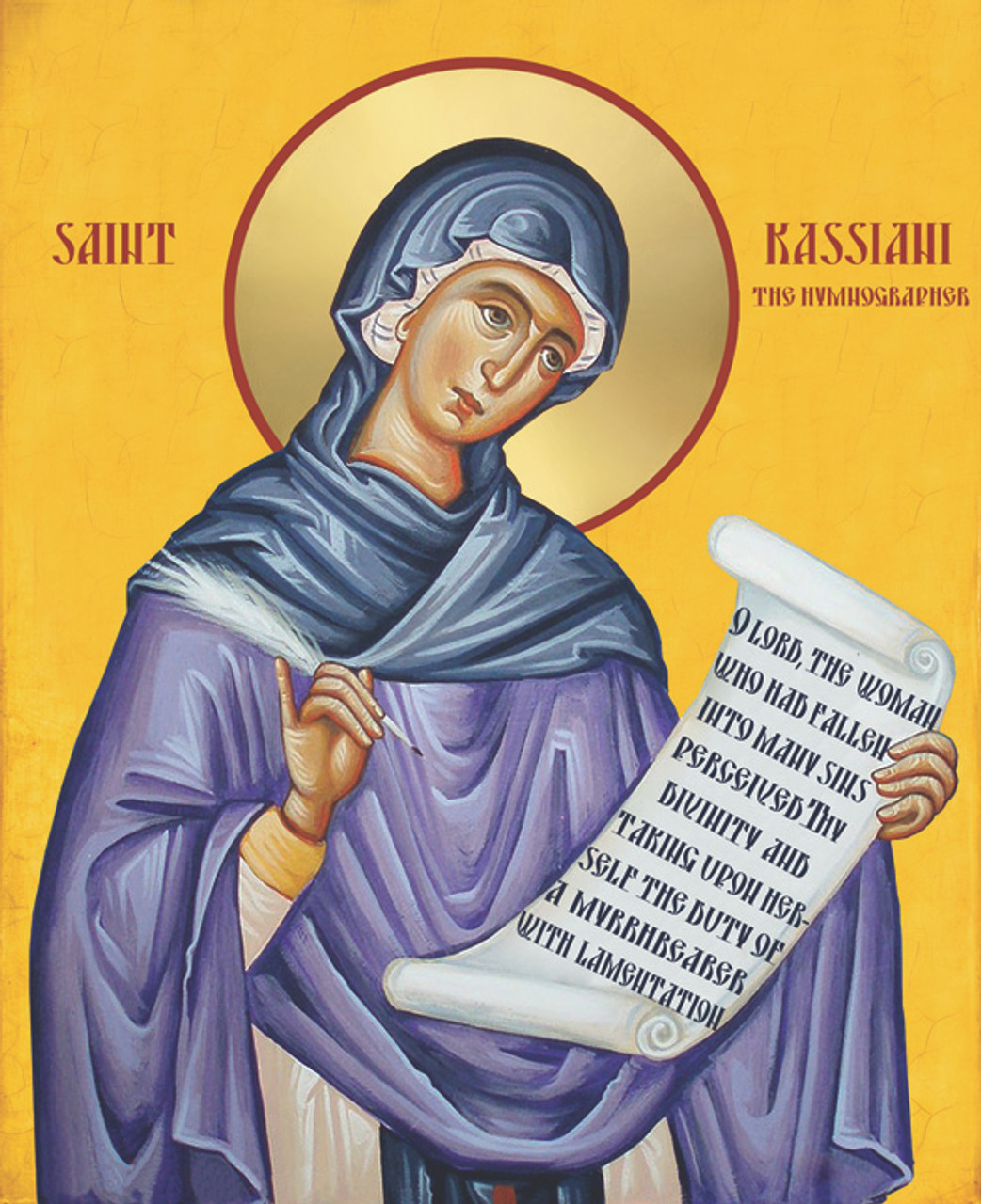 Icon of st kassiani cassiani