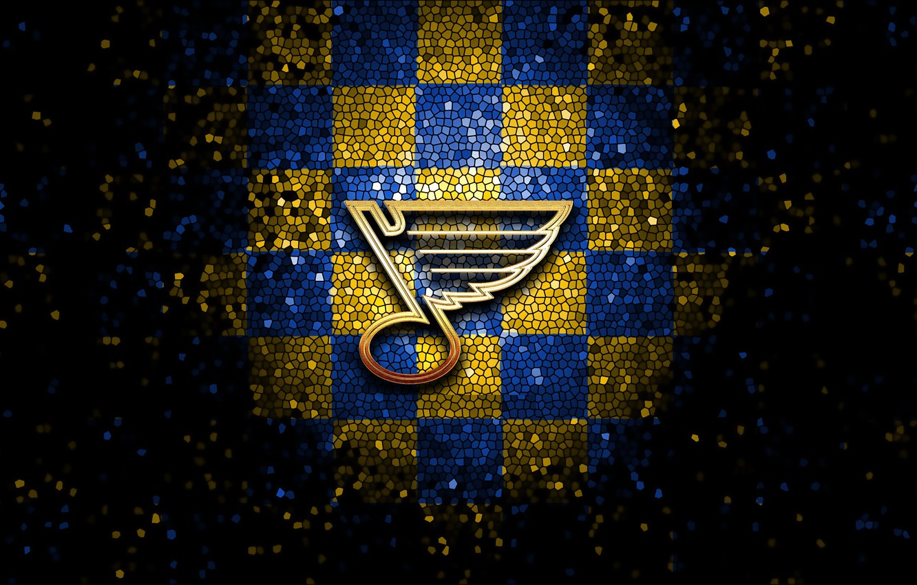 Download wallpapers St Louis Blues, hockey, National Hockey League, NHL,  emblem, logo, St Louis, Missouri, USA, Central Division for desktop free.  Pictures for …