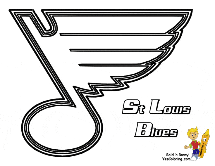 Free coloring pages of st louis