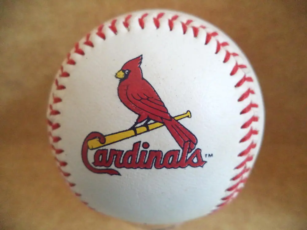 St louis cardinals logo fotoball baseball great color