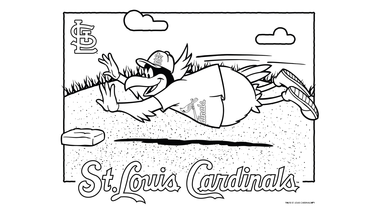 Fredbird activities st louis cardinals