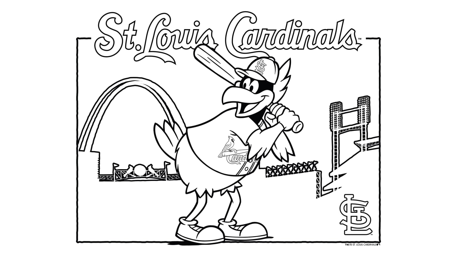 Fredbird activities st louis cardinals