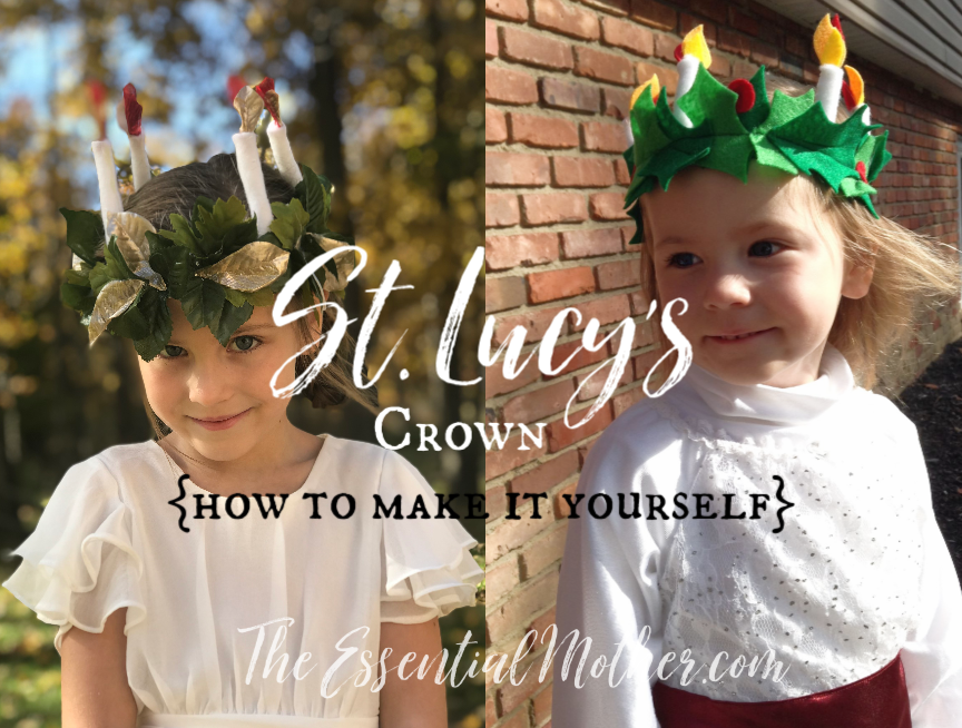 Diy saint lucia crown and costume beginner and intermediate tutorials â melody lyons