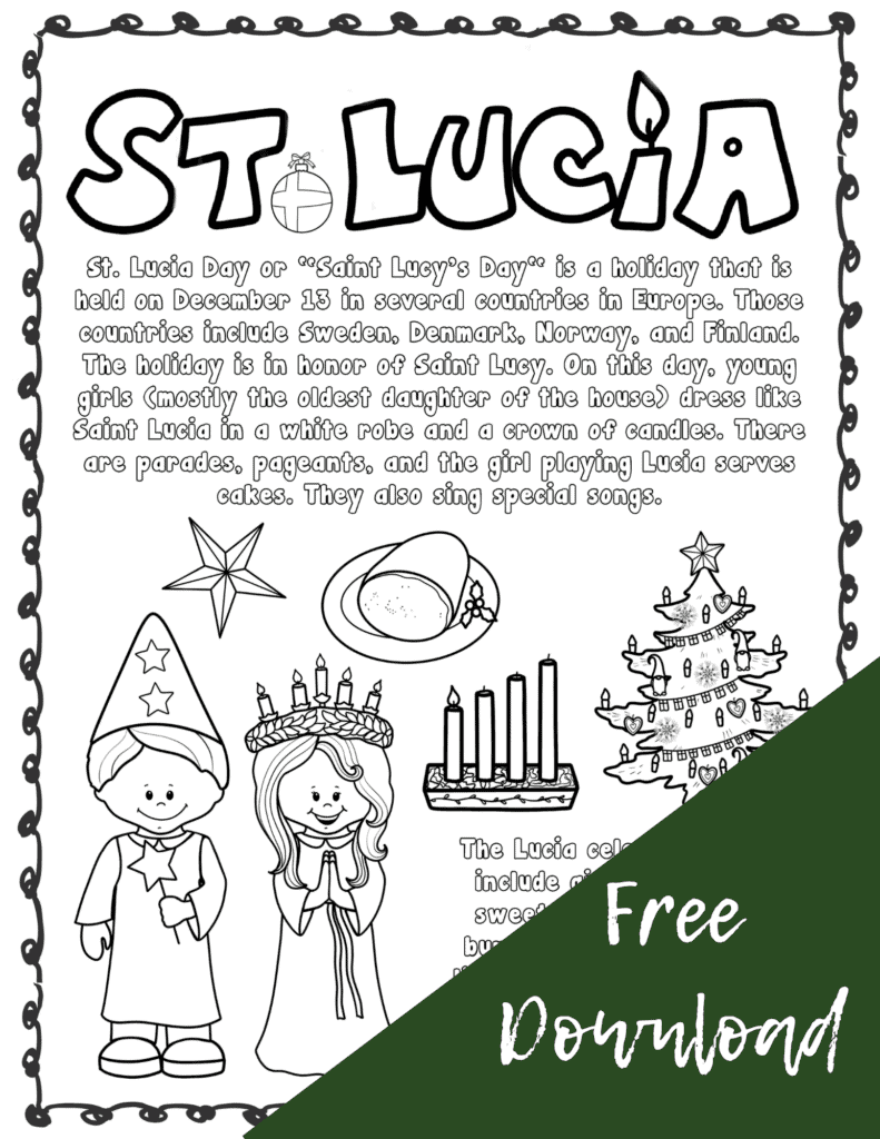 The best holidays around the world coloring pages free printable