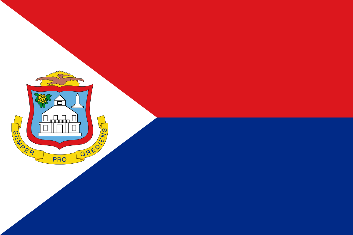 Flag of sint maart