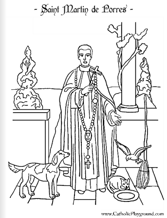 St martin de porres resources for kids crafts printables more