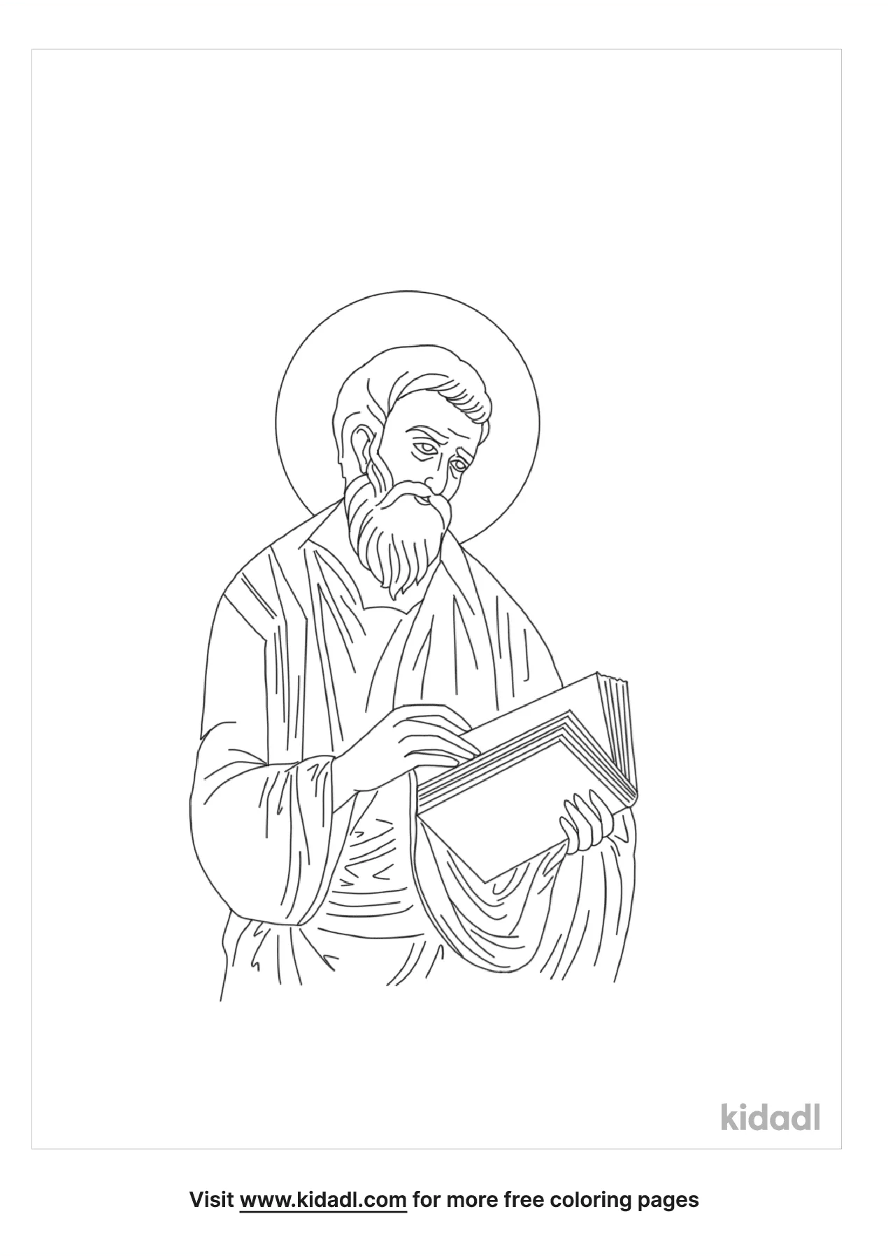 Free matthew the apostle coloring page coloring page printables