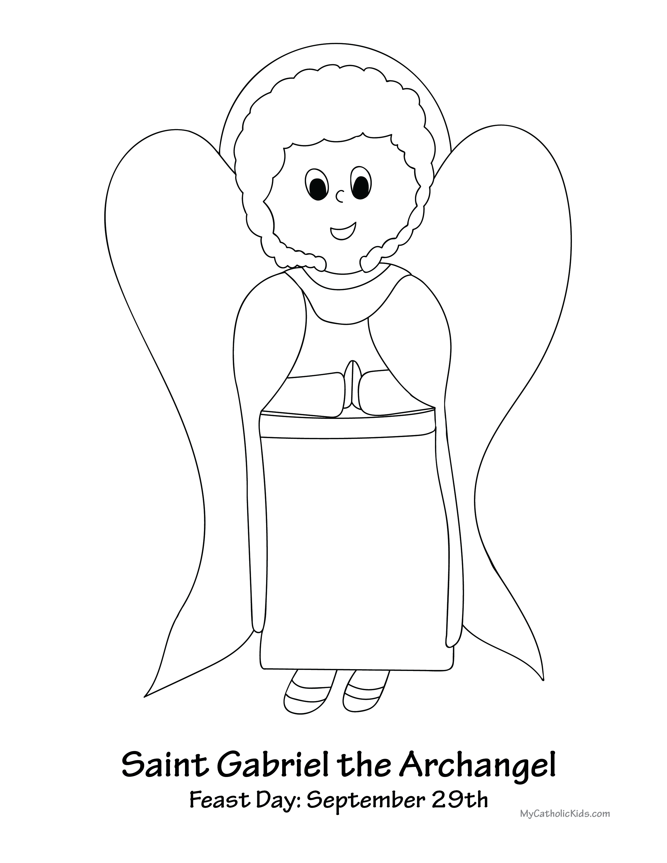 Saint gabriel the archangel