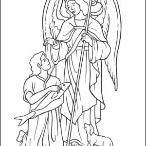 Angel coloring pages printable for free download