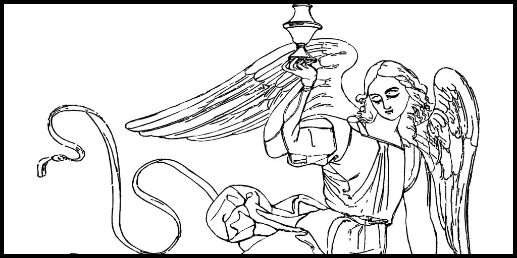 Angel coloring pages