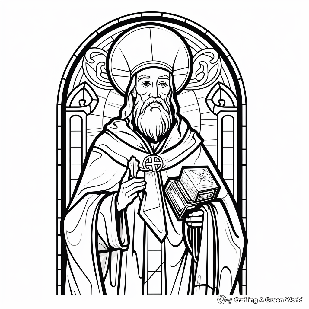 All saints day coloring pages