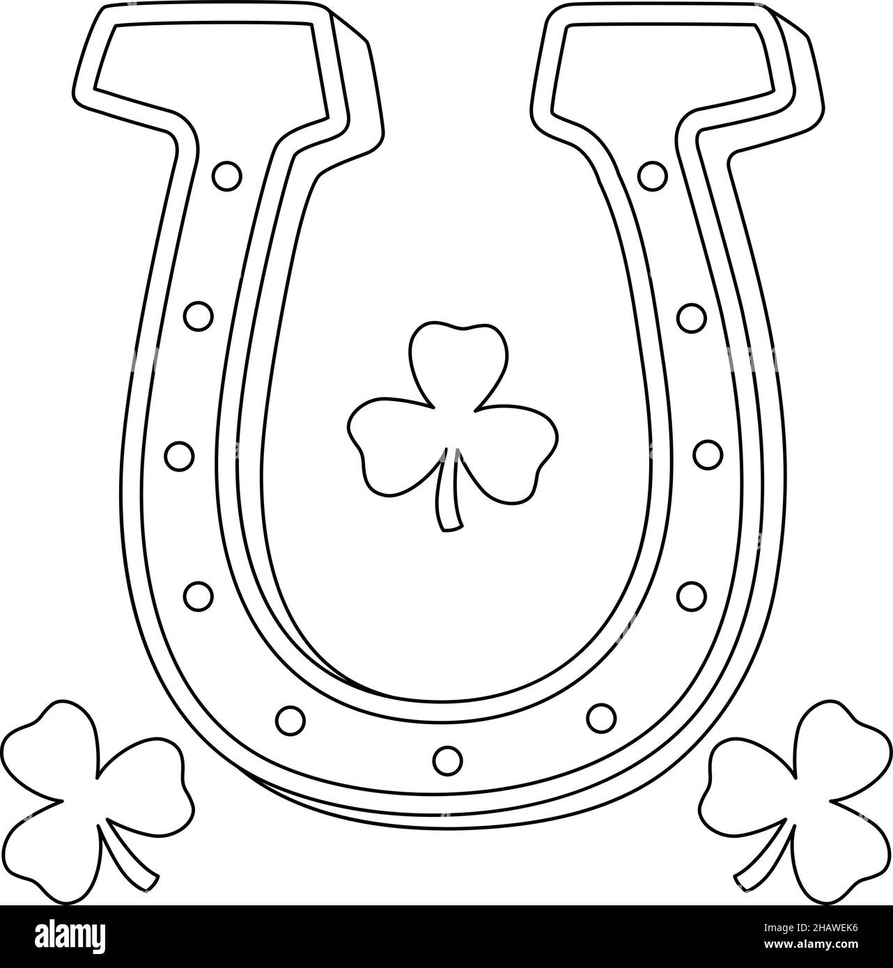 Saint patrick black and white stock photos images