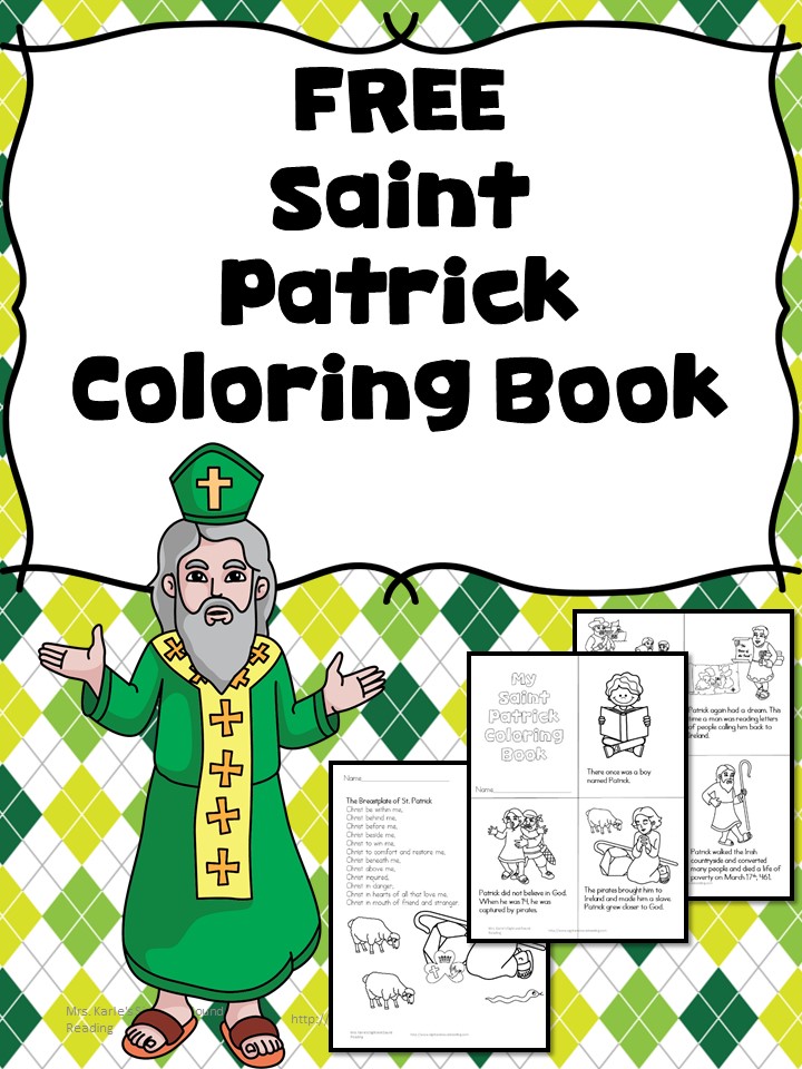 Free printable saint patricks day coloring pages