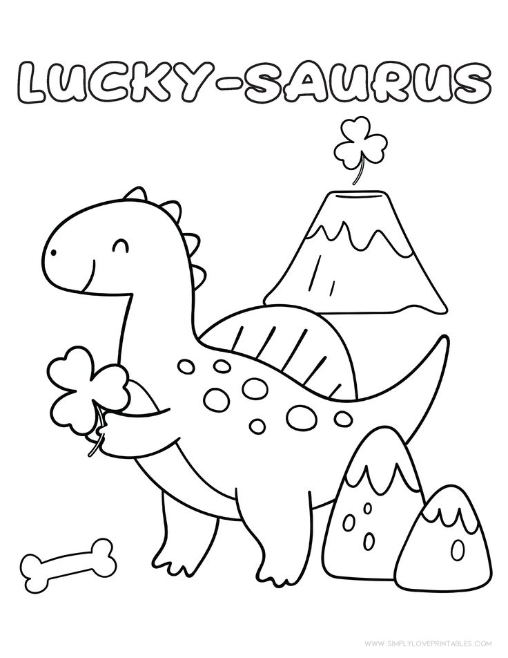 Simply love printables st patricks day coloring pages lucky