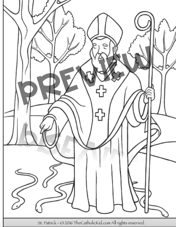 Saint patrick reading prehension coloring page freebie made by teachers