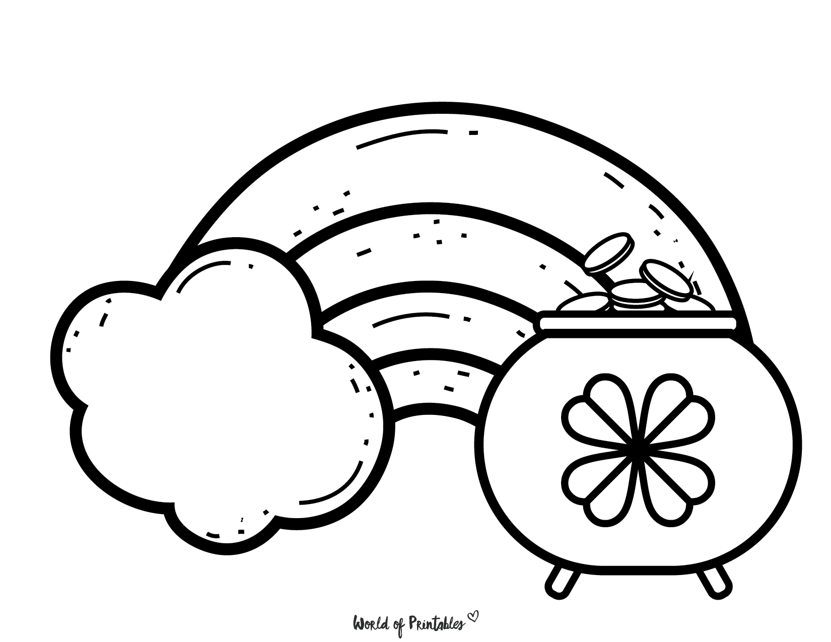 St patricks day coloring pages