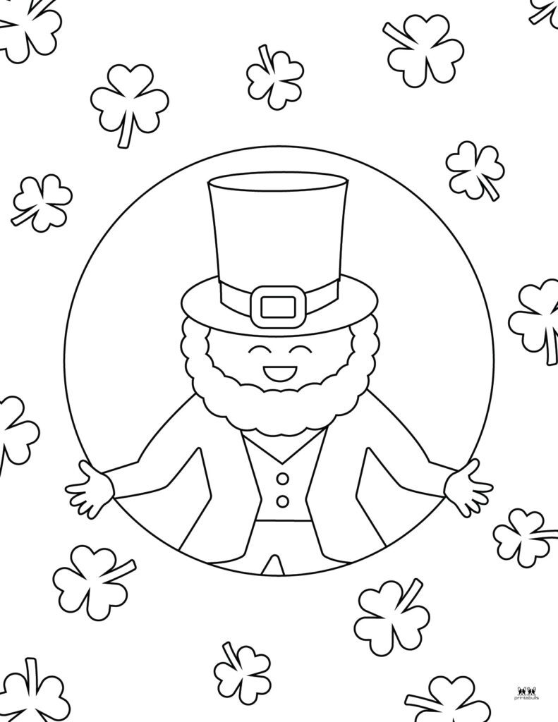 St patricks day coloring pages