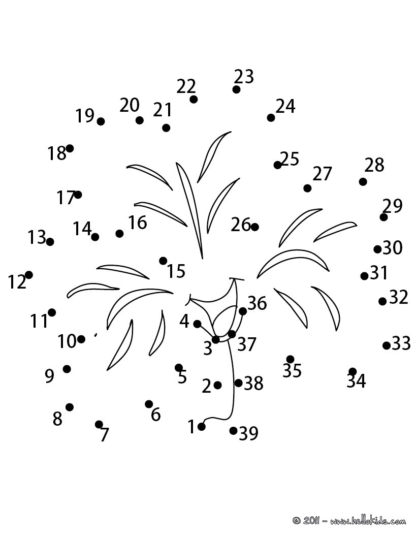 Shamrock easy coloring pages