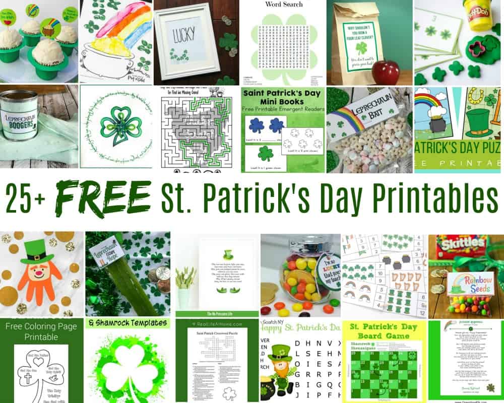 Collection of free st patricks day printables printables