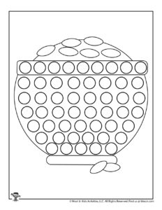 St patricks dot coloring pages woo jr kids activities childrens publishing