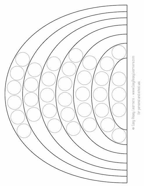 St patricks day do a dot printables