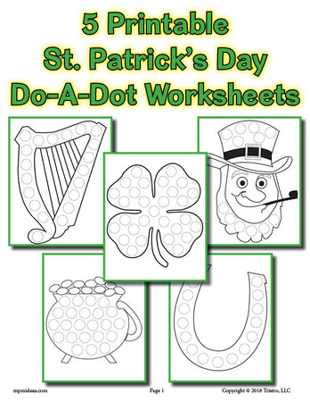 Free st patricks day coloring pages for kids