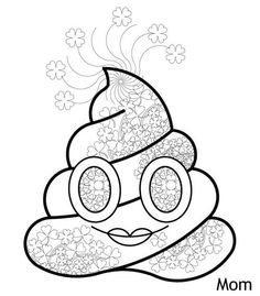 Emoji coloring pages ideas emoji coloring pages coloring pages poop emoji