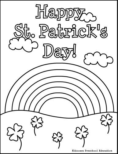 Free coloring and a st pats song to play st patricks day crafts for kids saint patricks day art st patrick day activities