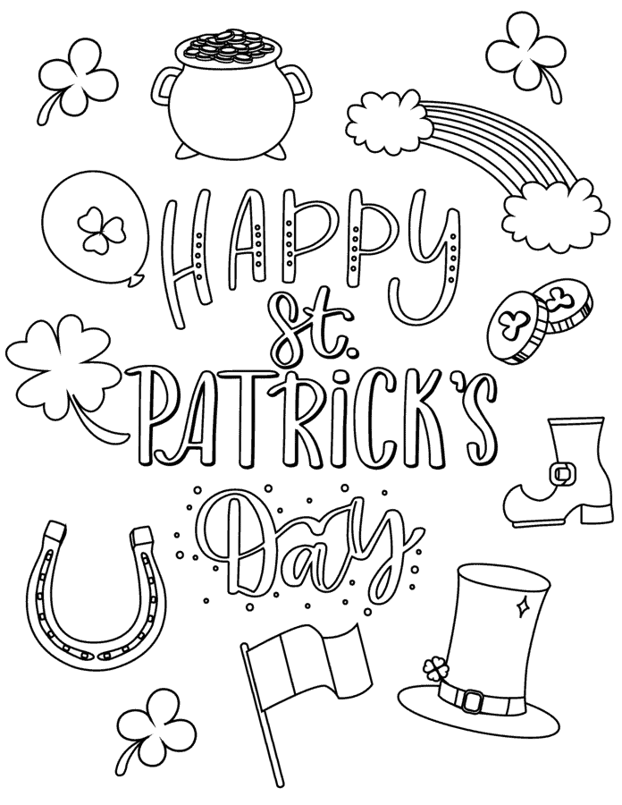 Âï st patricks day coloring pages âï free âï