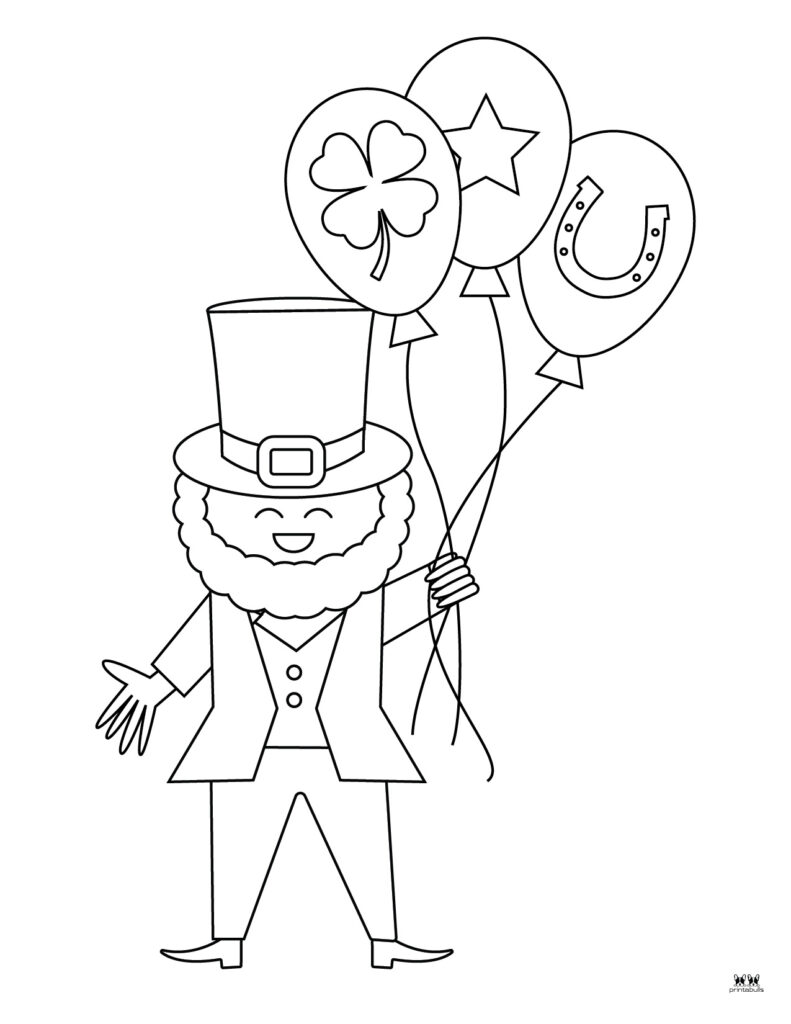 St patricks day coloring pages