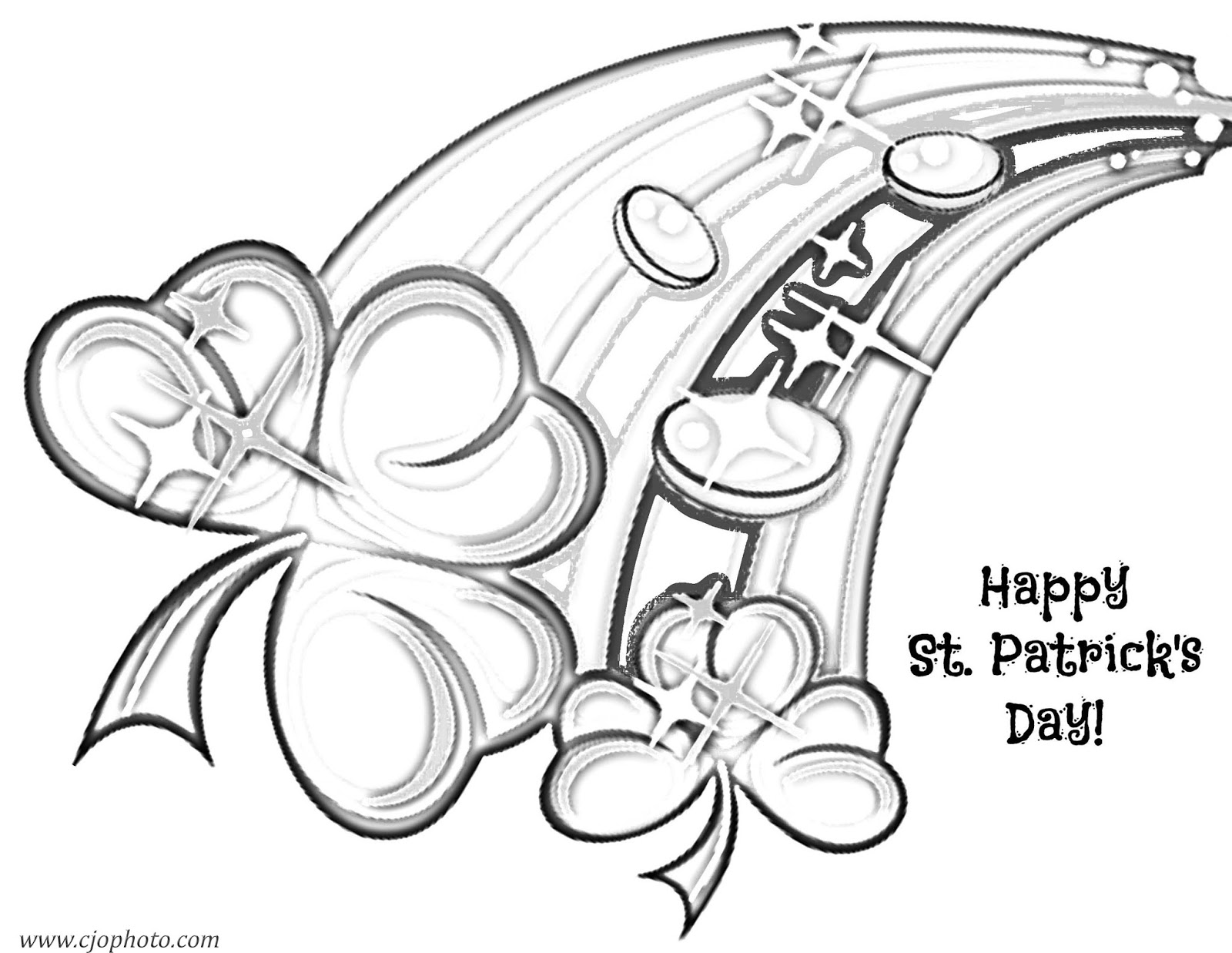 Cjo photo st patricks day coloring page happy st patricks day