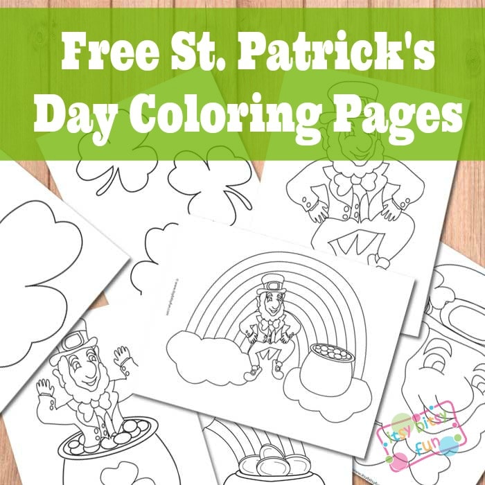 St patricks day coloring pages