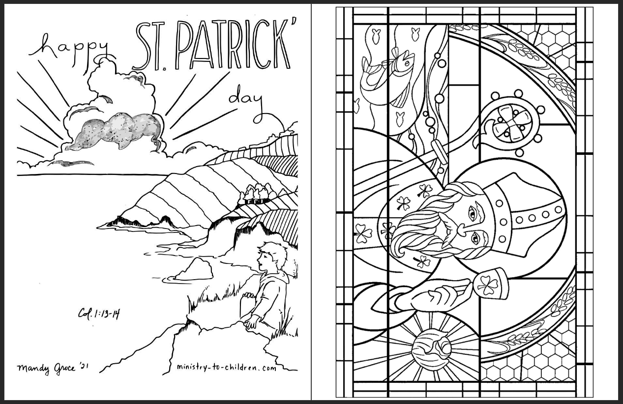 St patricks day printable bundle free download