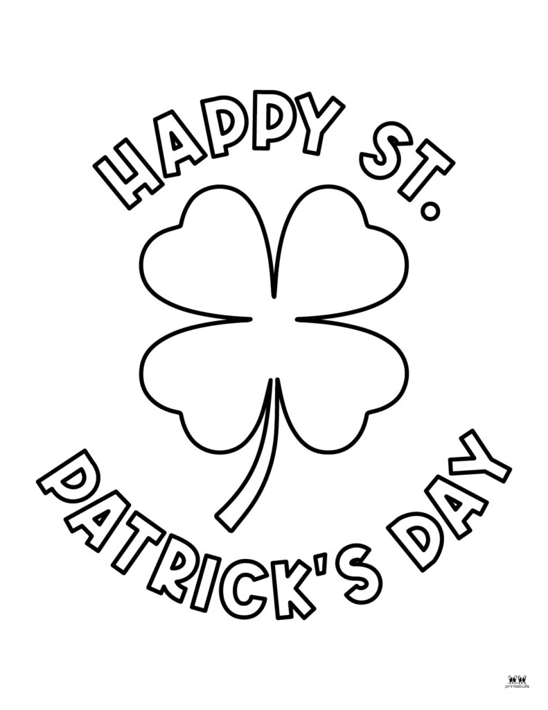 St patricks day coloring pages