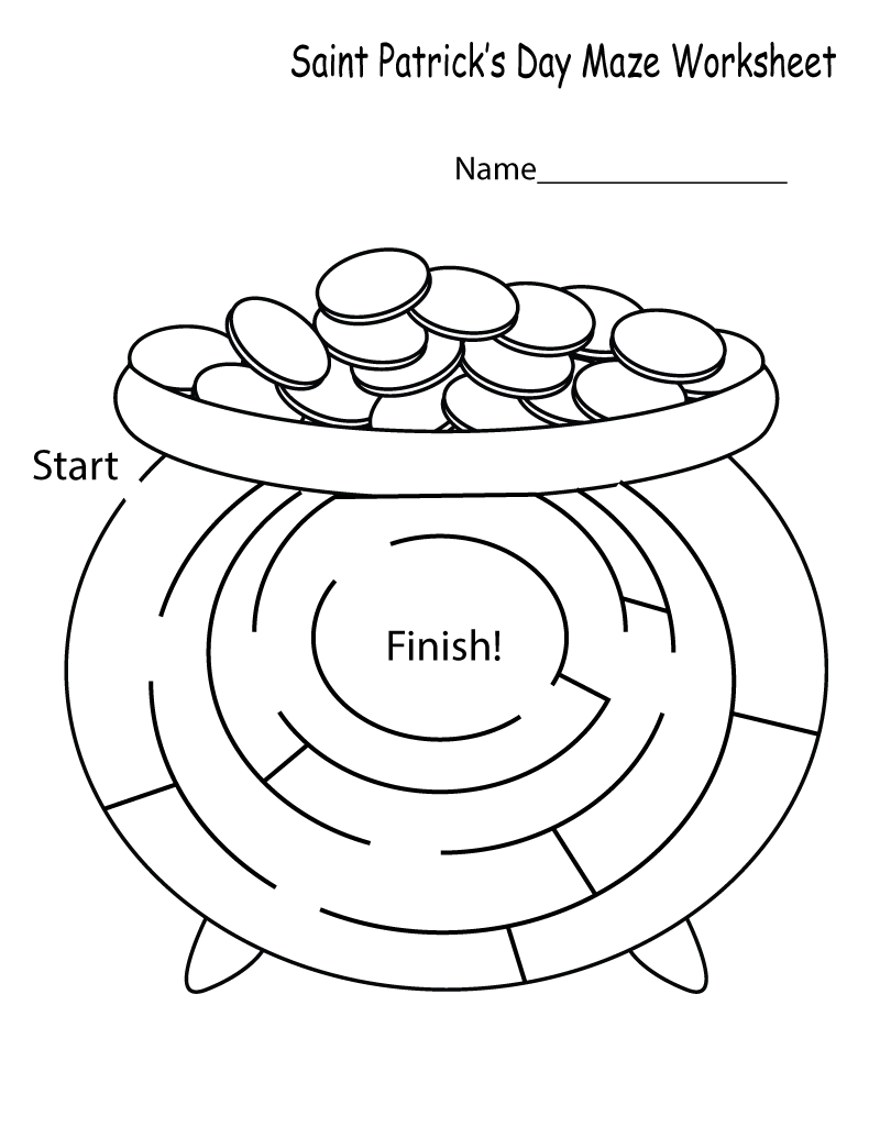 St patricks day puzzles