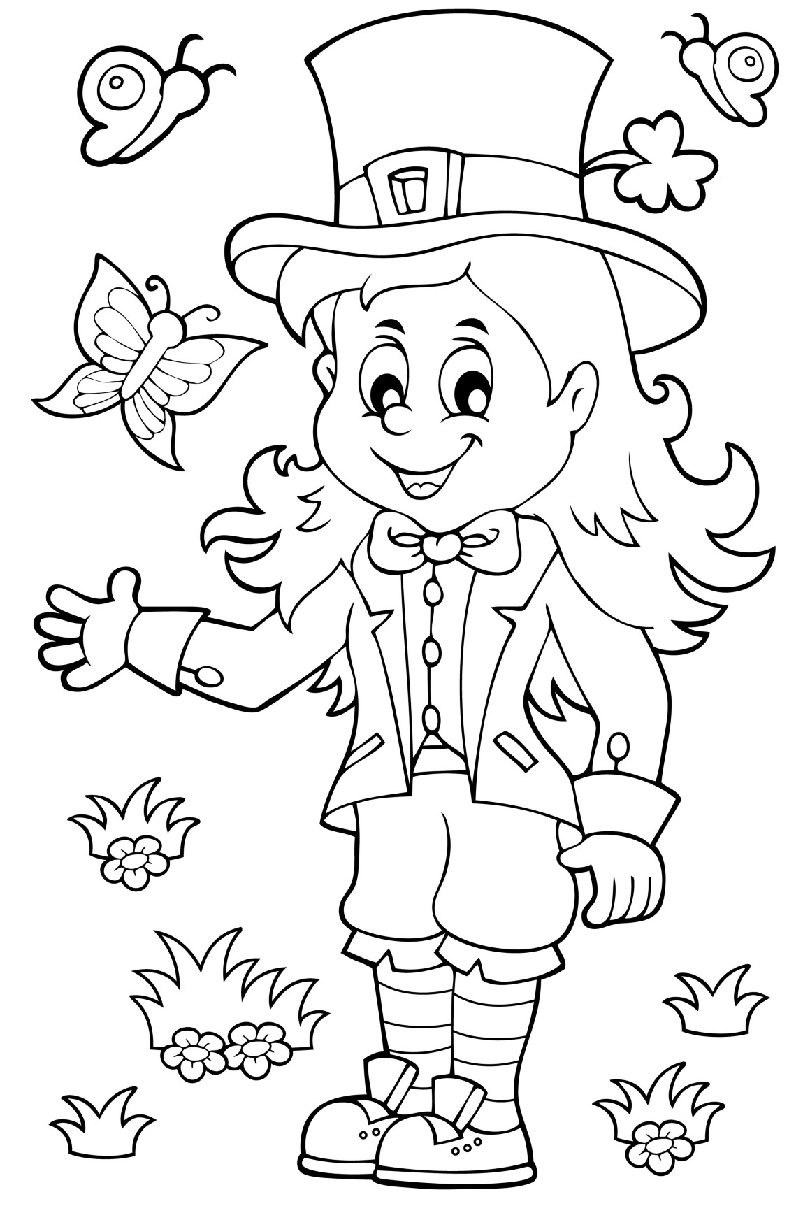 Saint patricks day coloring pages