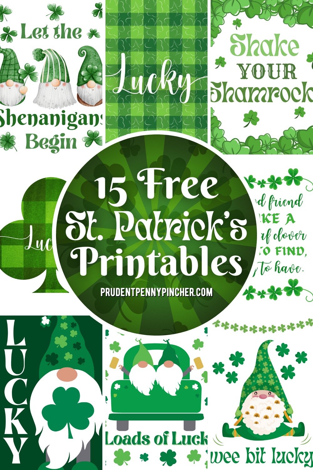 Free st patricks day printables
