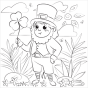 St patricks day coloring pages free coloring pages