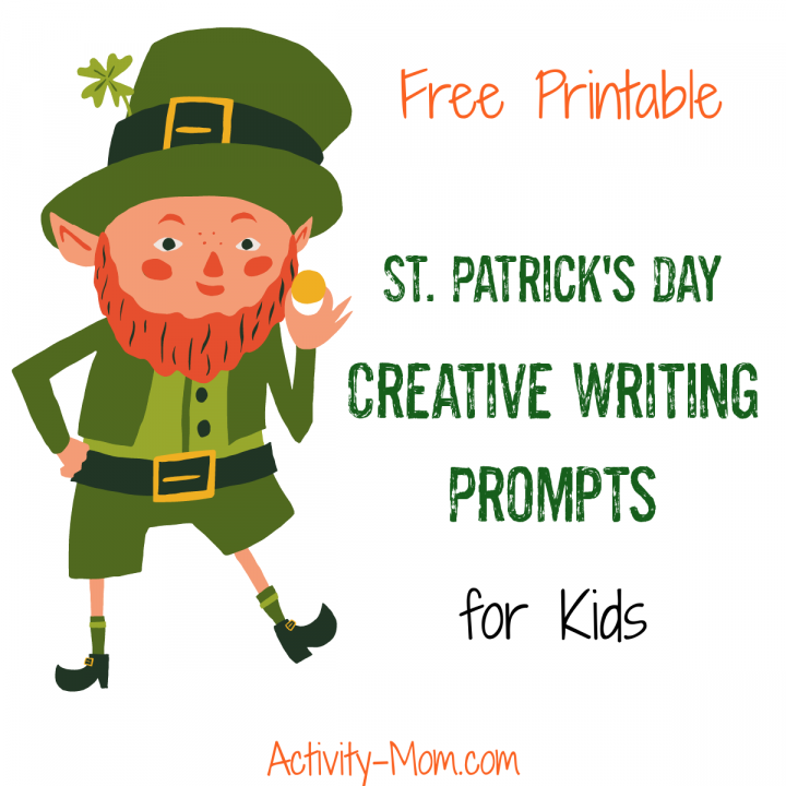 St patricks day writing prompts free printable