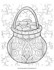 St patricks day coloring pages â free printable pdf from