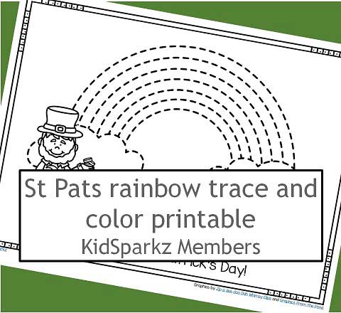 St patricks day theme activities and printables for preschool pre