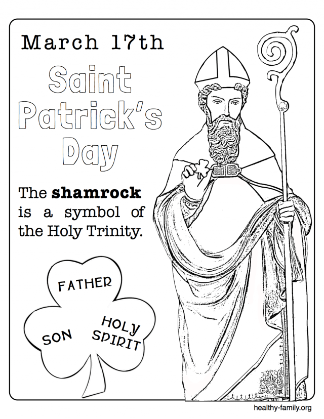 St patricks day â movie colouring sheets and prayer â bernice zieba