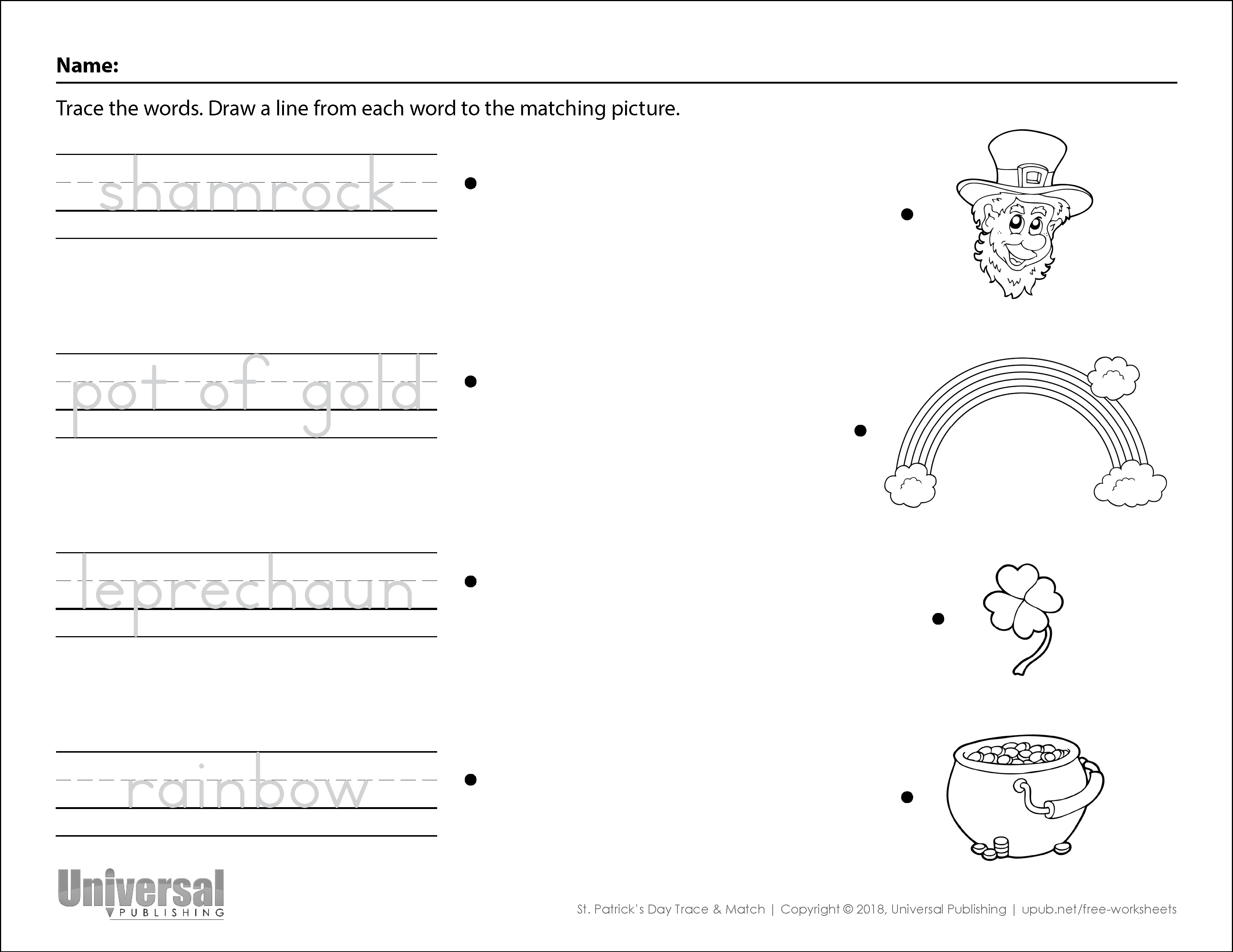 St patricks day free printables