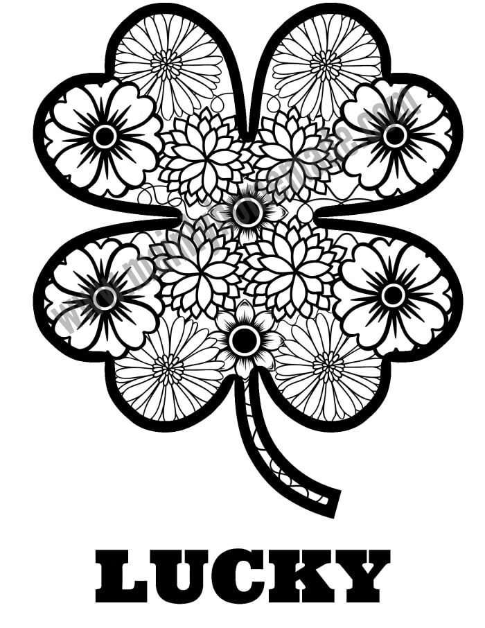 Fun st patricks day coloring page printable mainly homemade