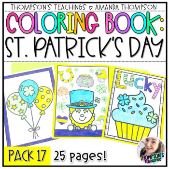 St patricks day coloring pages coloring sheets st pattys coloring book