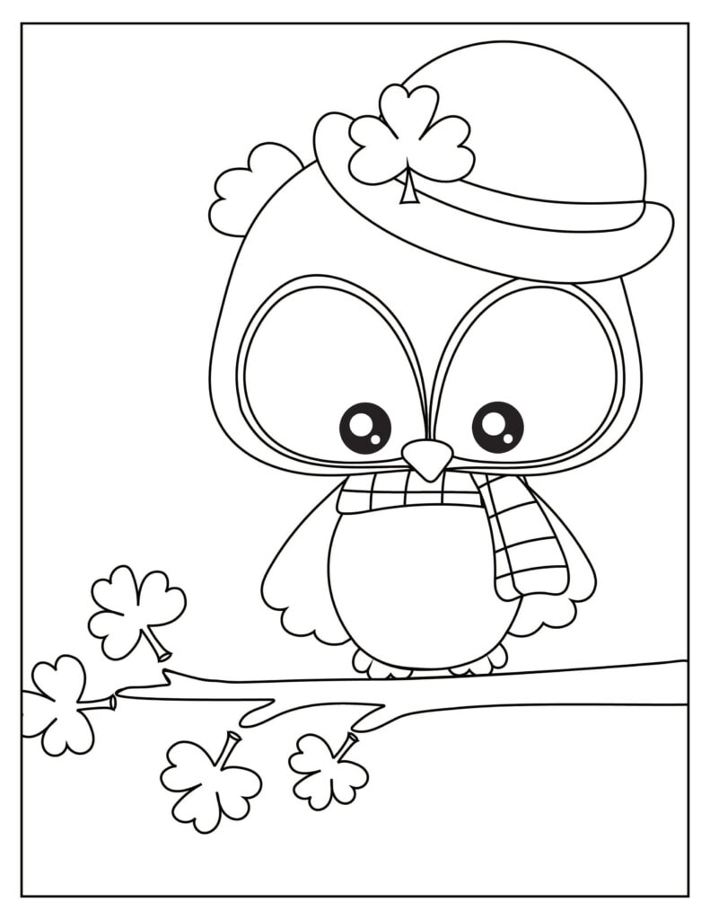 St patricks day coloring pages