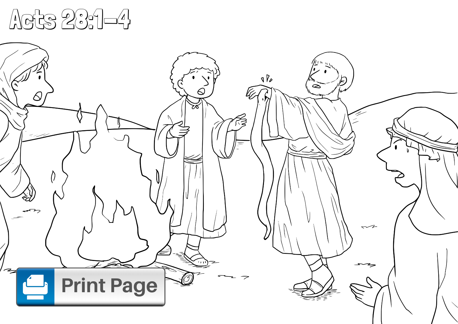 Paul shipwrecked coloring pages for kids free printables â connectus