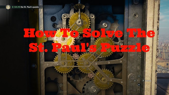 Assassins creed syndicate solve the st pauls puzzle