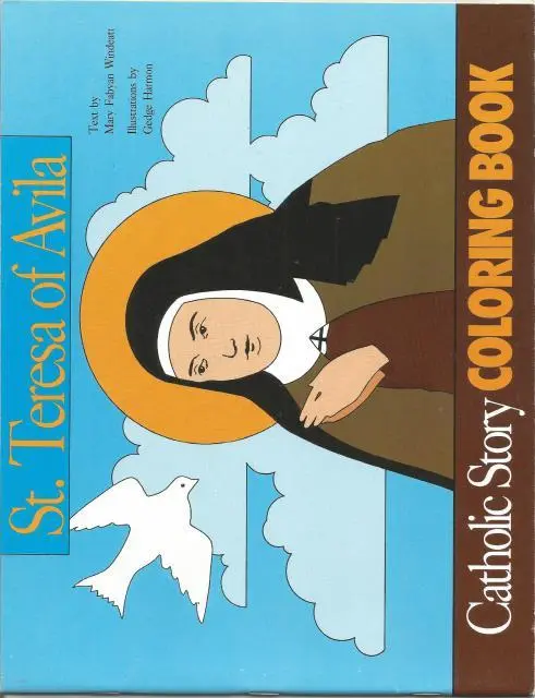 St teresa of avila coloring book